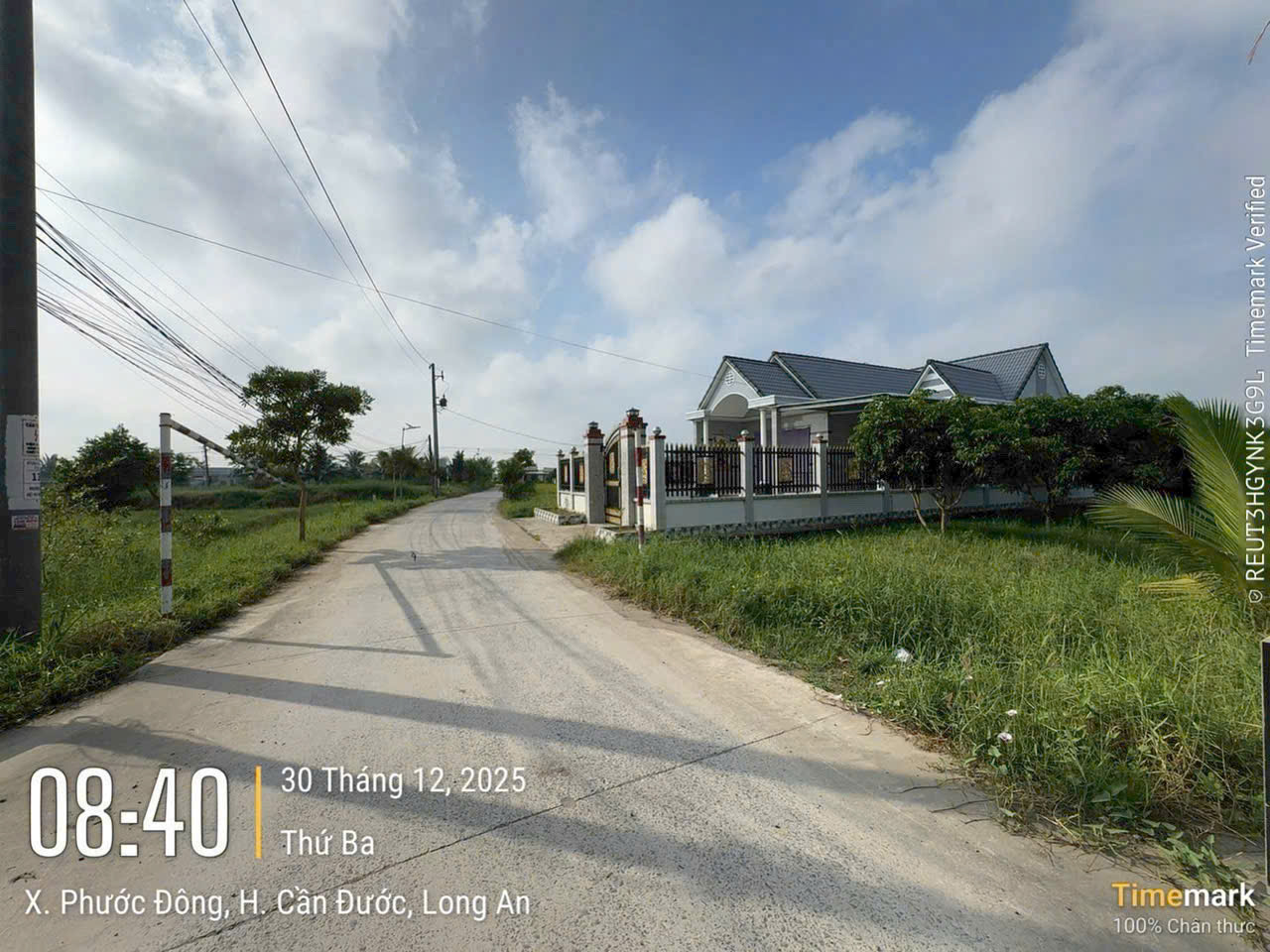 Đất thổ cư 250m2 mt đường xe hơi xã Tân Lân Chủ cần bán trước tết giá rẻ 1 tỏi 120tr 4