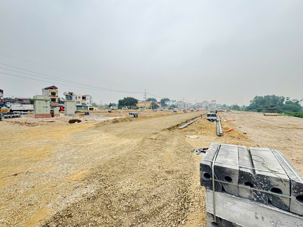 Bán 60m đất tổ 11, Quang Minh. Gần ngay khu đất dịch vụ đang san lấp mặt bằng 3