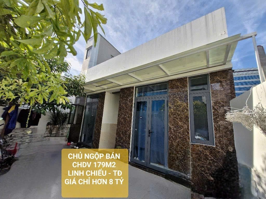 CHDV 179M2 - ĐƯỜNG SỐ - LINH CHIÊU - NGAY CHỢ THỦ ĐỨC-CHỈ 8 TỶ HƠN