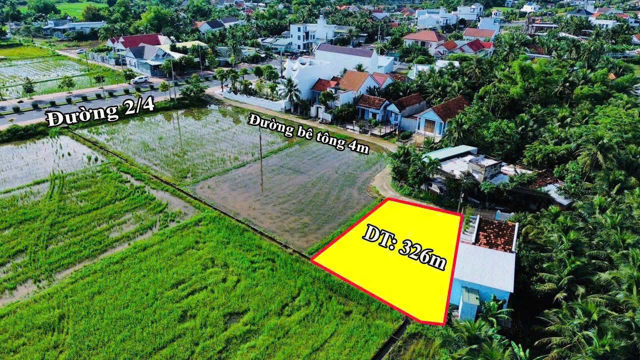 Bán 326m2 full thổ trung tâm sát đường 2/4 Phường Ninh Hoà Khánh Hoà 0985451850