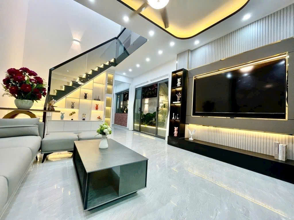 Bán nhà HXH thông đường Đào Tông Nguyên – Nhà Bè-5.68 ty5 × 21m (105m² thổ cư 100%), nhà 1 5