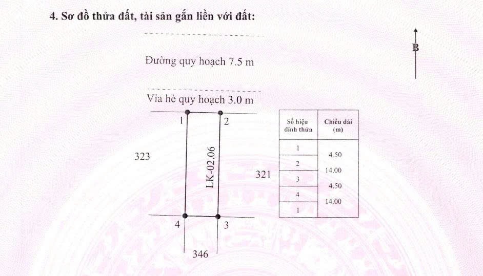 Cần bán Đất Phường Thanh Bình, Hải Dương, Diện tích 63m², Giá 240 Triệu/m²