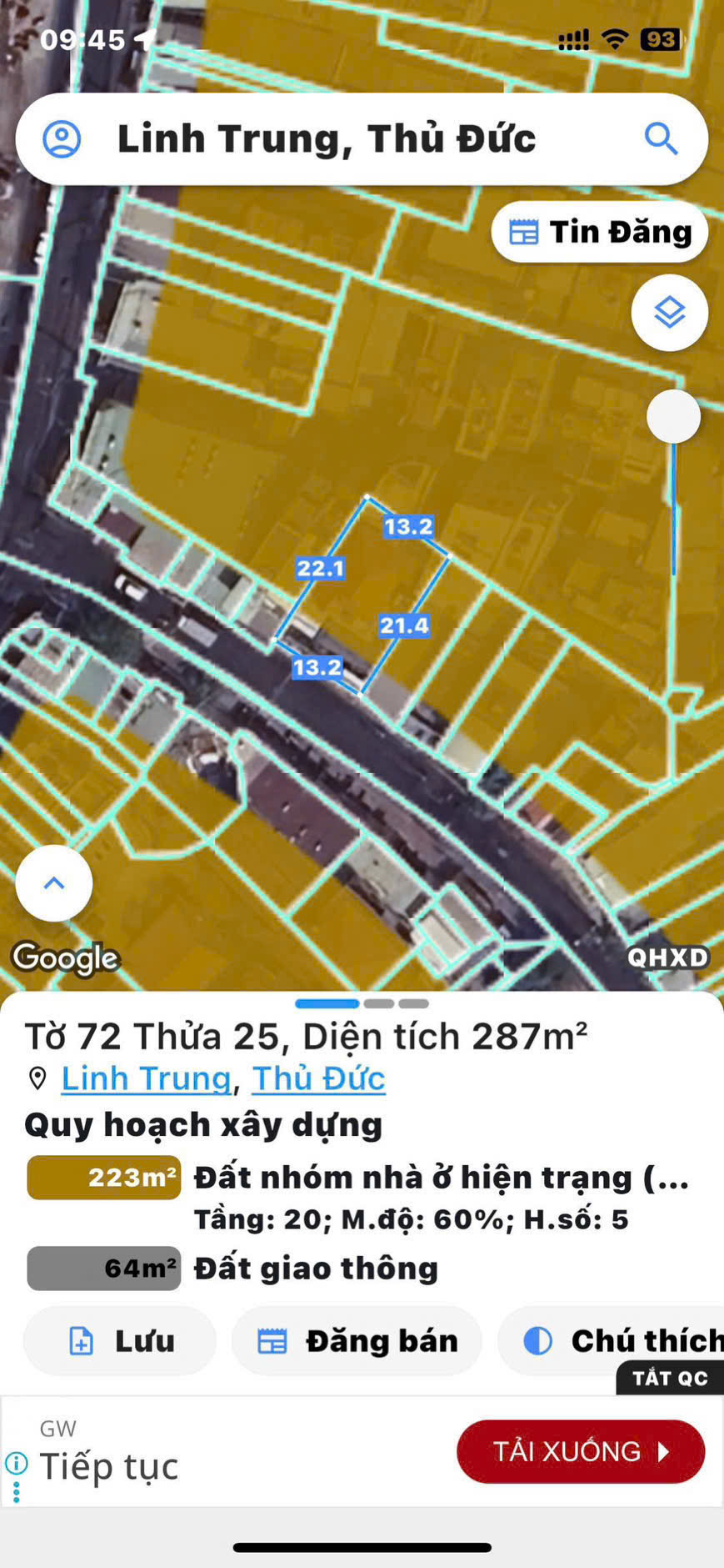 Cần bán Nhà mặt tiền Phường Linh Trung, Thủ Đức, Diện tích 287m², Giá 55 Tỷ 4