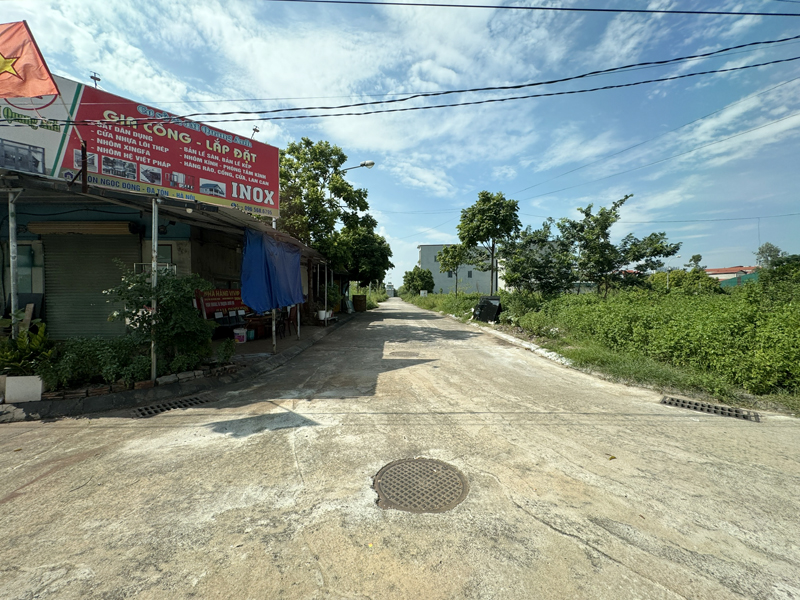 Bán đất tái định cư Ngọc Động 80m2, view vườn hoa cực thoáng, cạnh Vin Safari, đường 11m có vỉa hè. 4