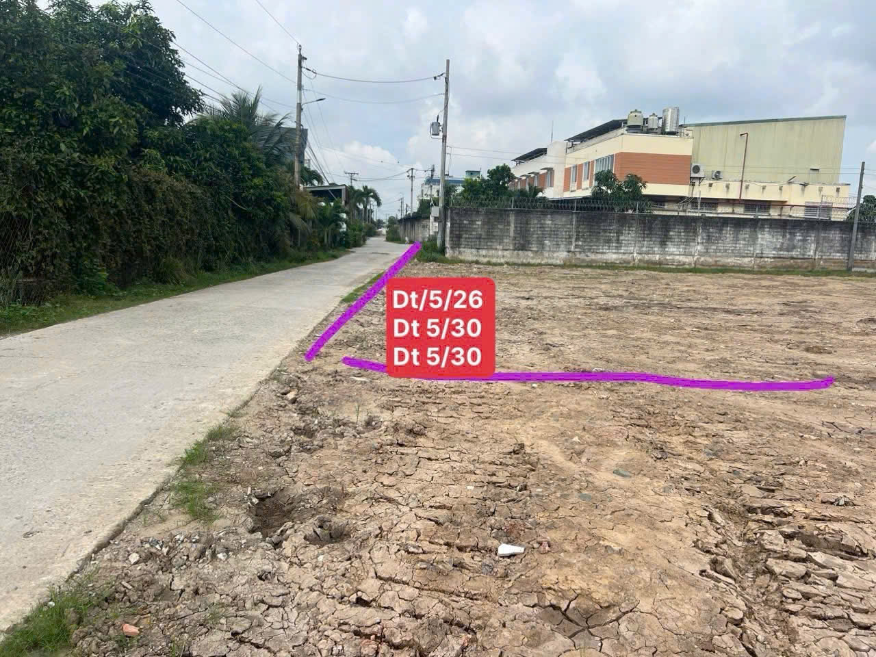 Bán 3 nền thổ cư liền kề đường beton 5m  xã Mỹ Yên , Bến Lức dt 136m2 giá 2 tỷ - 2,1 tỷ / 1 lô