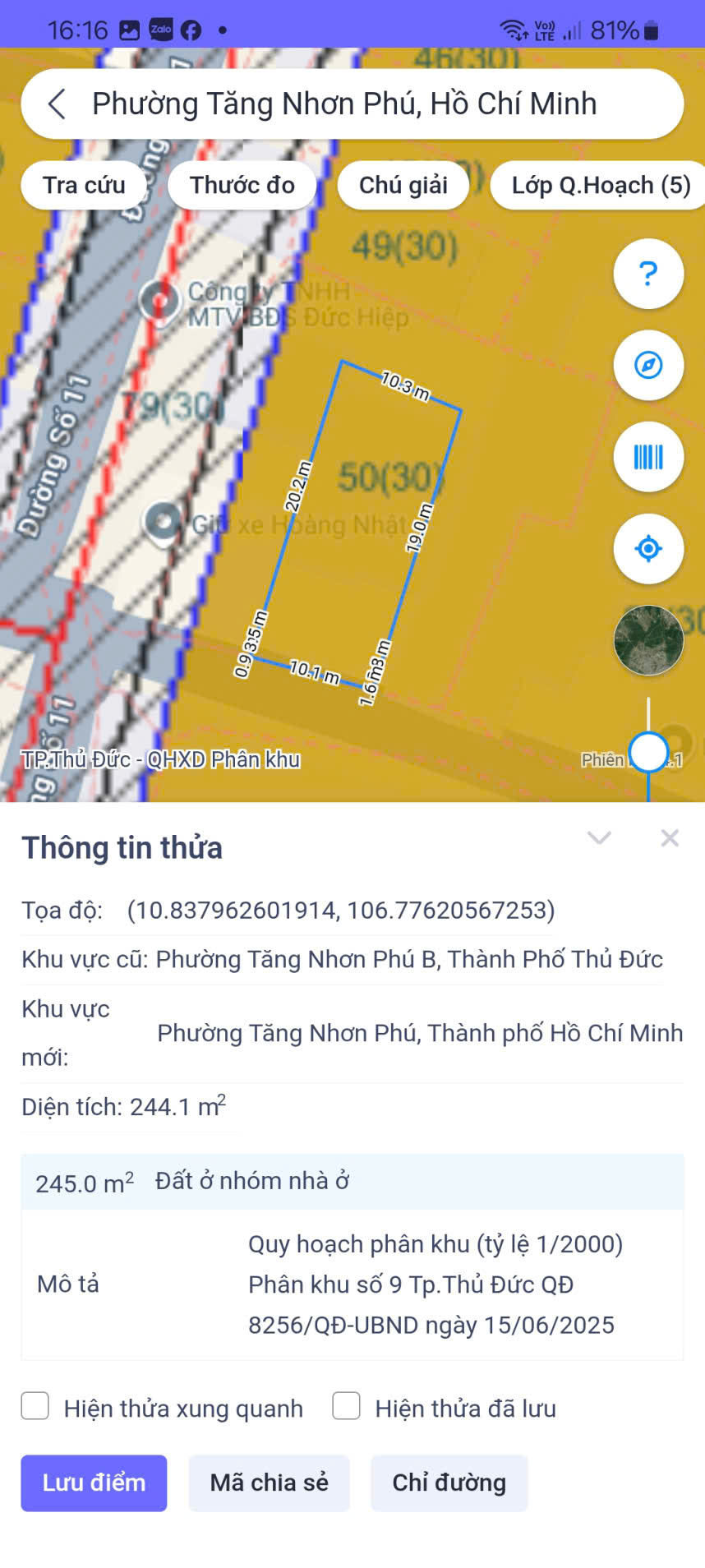 BÁN ĐẤT TRUNG TÂM  - QUẬN 9 - SÁT CẠNH VINCOM QUẬN 9 - NGÃ TƯ THỦ ĐỨC - 245M2 NGANG 10M - GIÁ 4