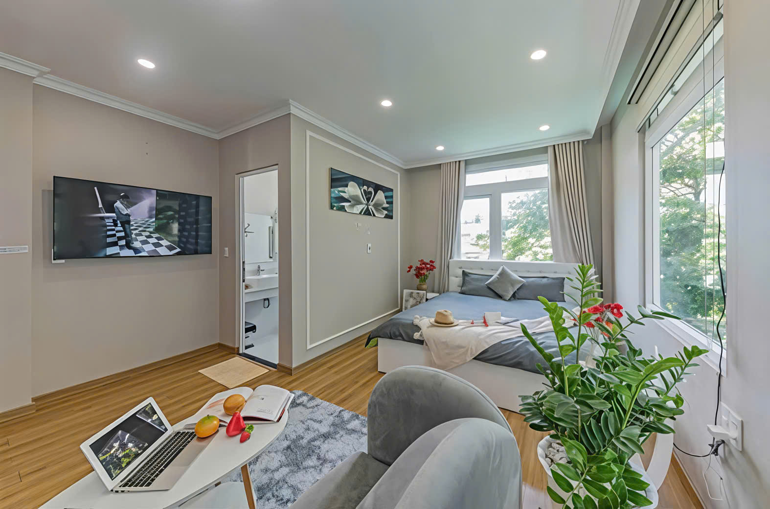 Cho thuê villa sân vườn đường Quang Trung Phường 9 Đà Lạt giá 28 triệu 5