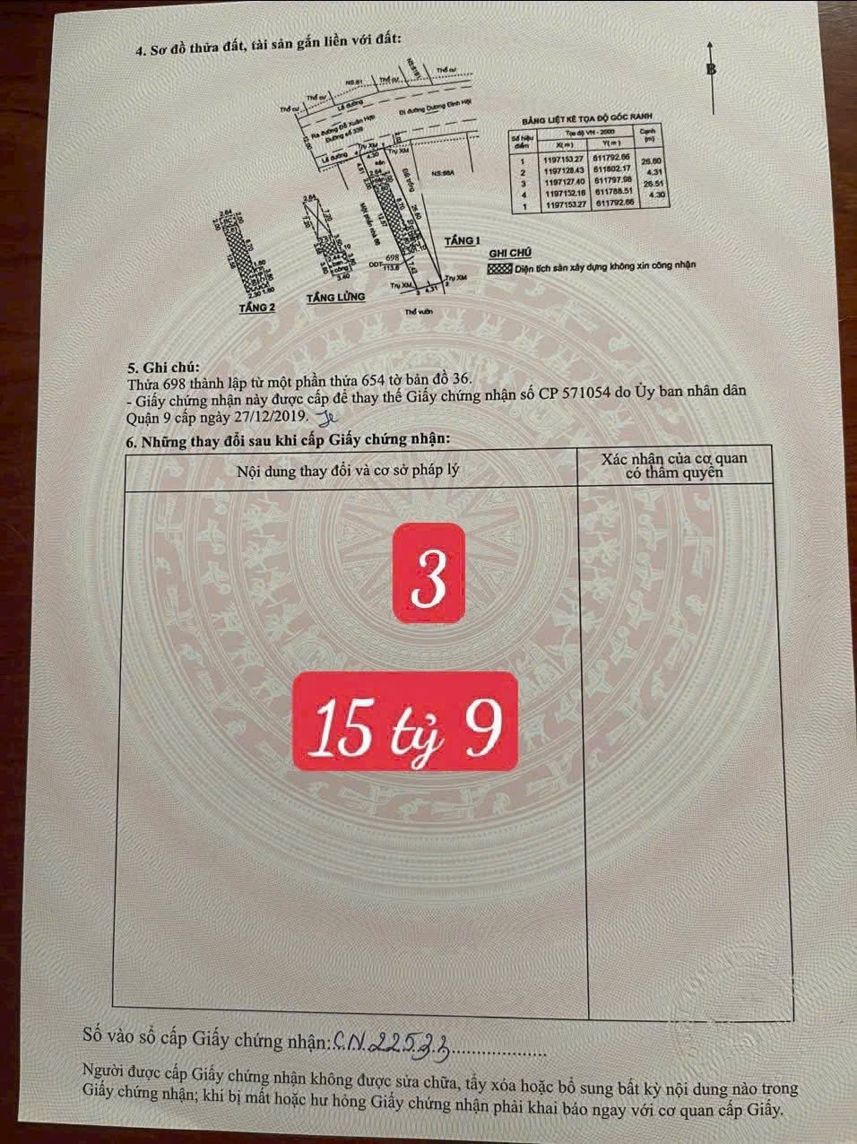 Cần bán Đất Phường Phước Long B, Quận 9, Diện tích 61m², Giá 7.8 Tỷ 4