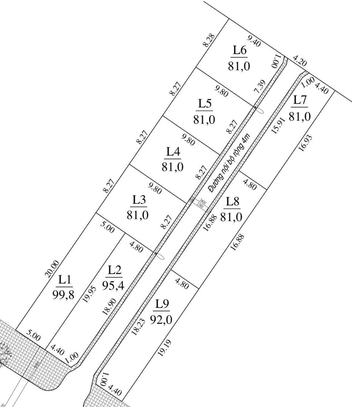 HOT 9 lô F0 ! Bán đất Phượng Mỹ Mỹ Hưng Thanh Oai – Sát KĐT Mỹ Hưng, mặt trục xã 6