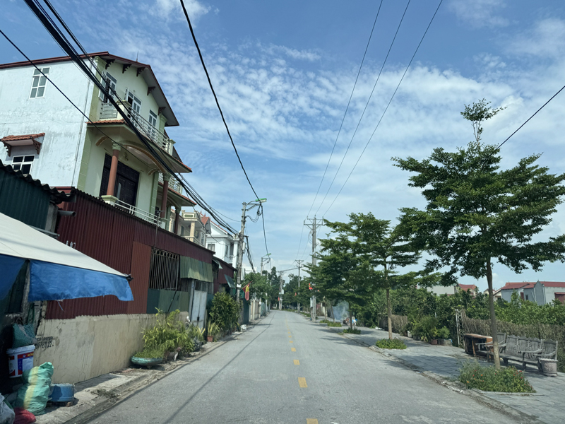 Đất mặt đường chính TĐC Ngọc Động 80m2, mặt đường 15m, đối diện hồ điều hòa thoáng mát 6