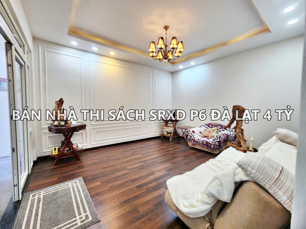 Bán nhà sổ riêng xây dựng 4 phòng ngủ ngay trung tâm Đà Lạt giá chỉ 4 tỷ