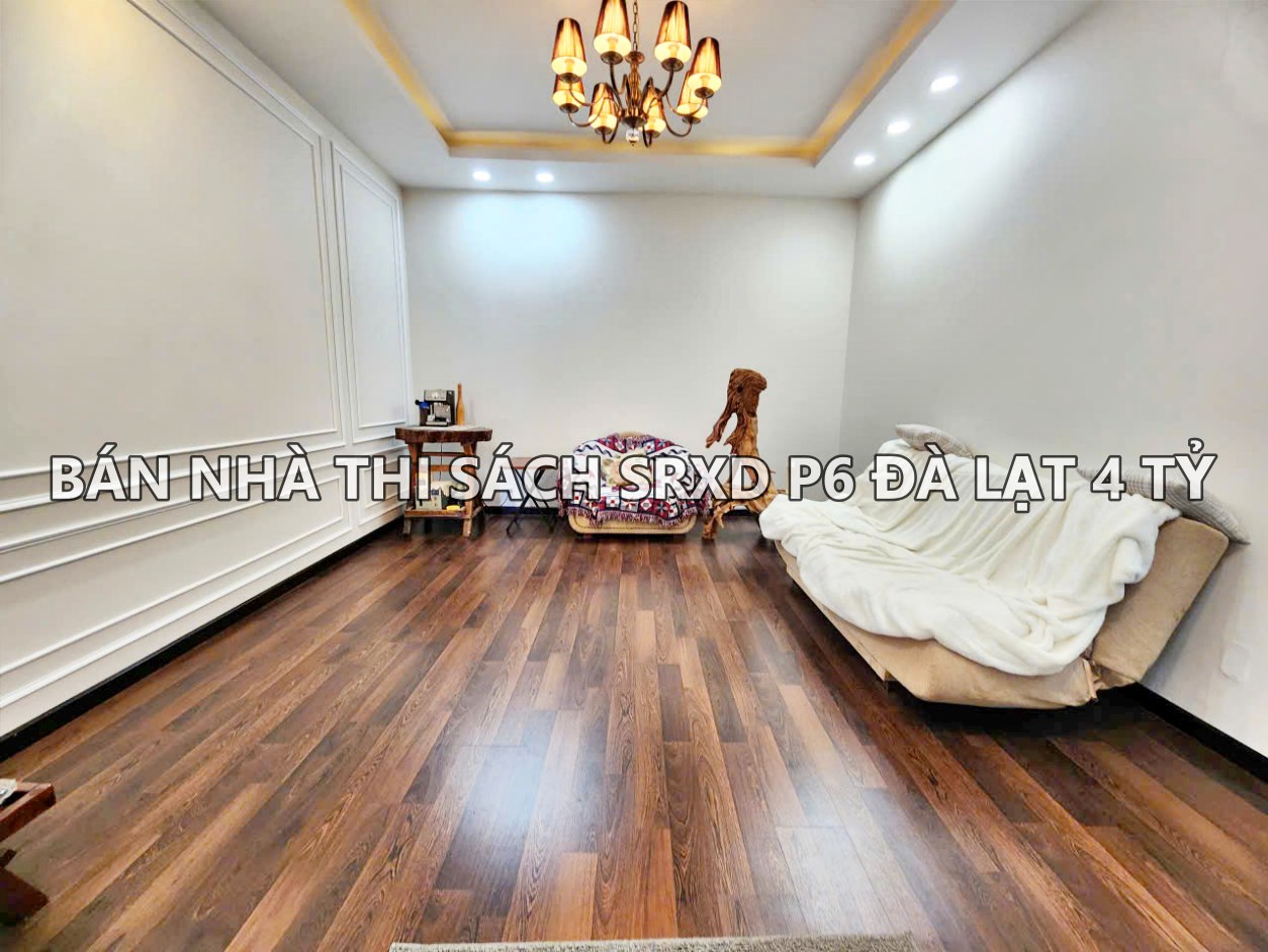 Bán nhà sổ riêng xây dựng 4 phòng ngủ ngay trung tâm Đà Lạt giá chỉ 4 tỷ 5