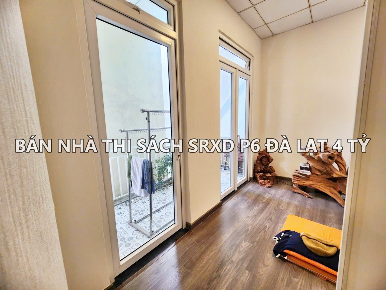 Bán nhà sổ riêng xây dựng 4 phòng ngủ ngay trung tâm Đà Lạt giá chỉ 4 tỷ 3