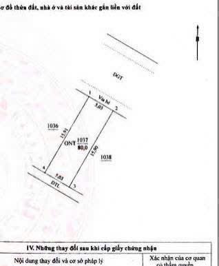 MỚI TINH 80M TRỤC CHÍNH PHEO DÃY BA DA - TÂN LẬP - ĐAN PHƯỢNG