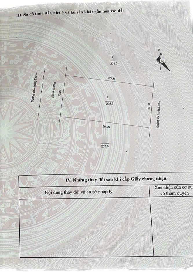 Bán đất nhà vườn KDC Trần Hưng Đạo, ph Ngọc Châu, TP HD, 202.5m2, mt 10m, view công viên 3