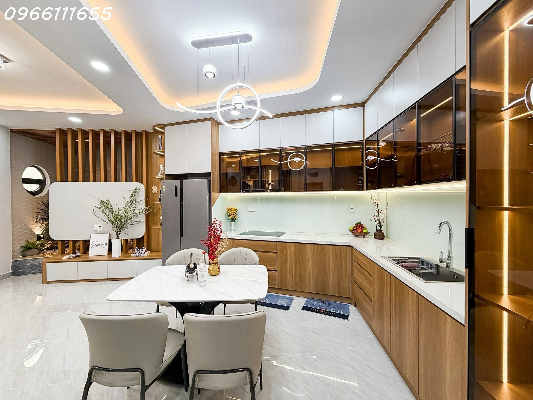 BÁN NHÀ VÕ THỊ SÁU - P. TÂN ĐỊNH - 45M² (6.6 x 7) - 3 TẦNG BTCT - 3PN 4WC  - SÂN TRƯỚC, SÂN SAU, 2