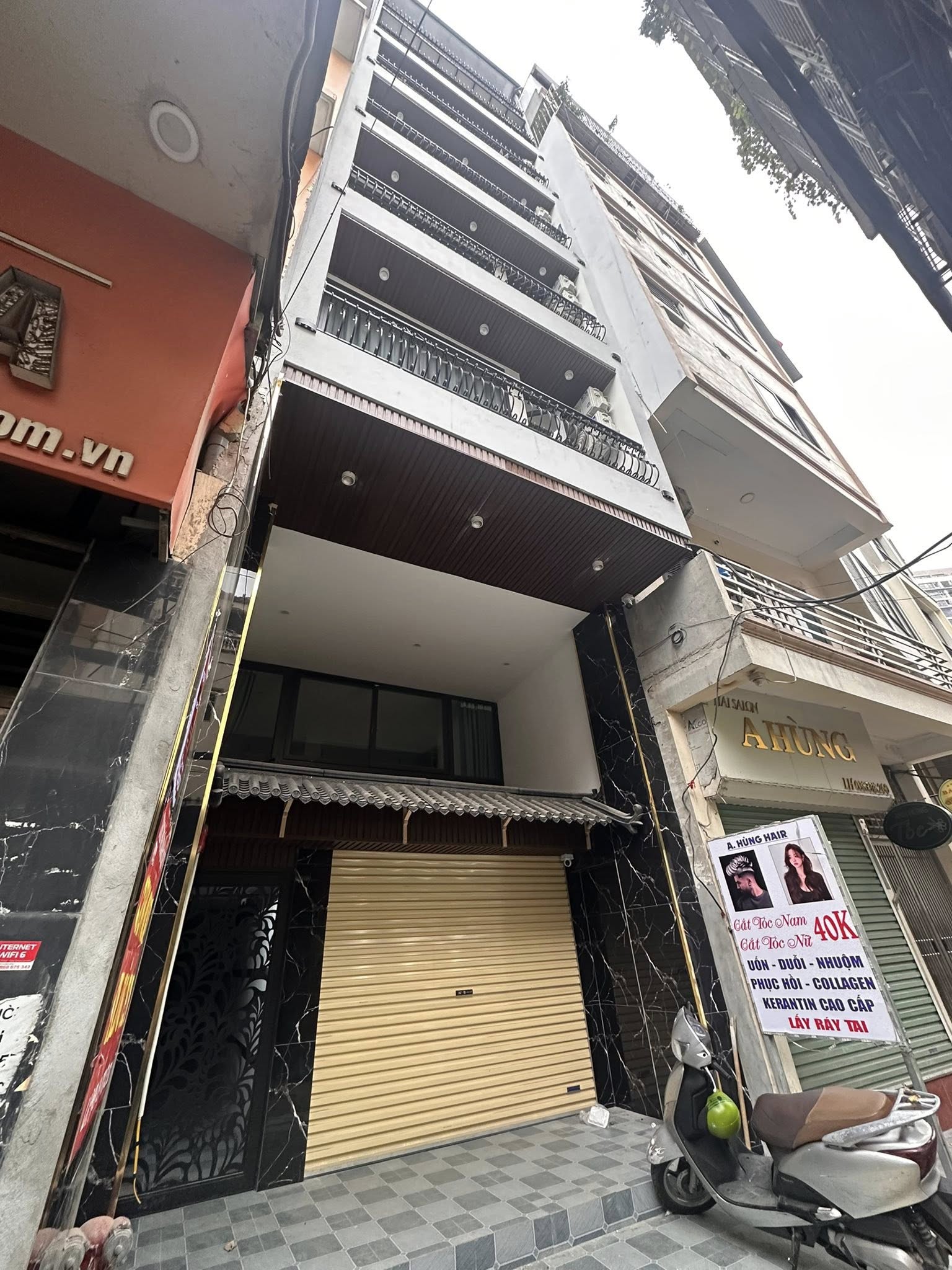 Hoàng Hoa Thám-  Ô TÔ- Cách Phố 20M 6 Tầng Thang Máy 21 Tỷ Dòng Tiền 70tr