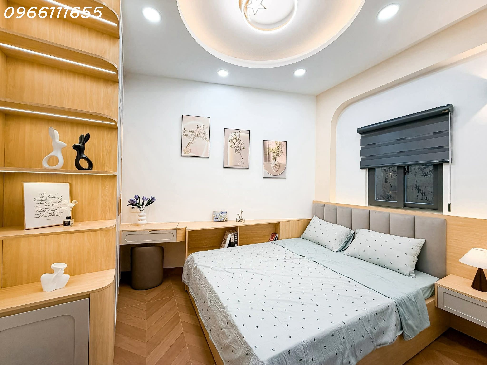 BÁN NHÀ VÕ THỊ SÁU - P. TÂN ĐỊNH - 45M² (6.6 x 7) - 3 TẦNG BTCT - 3PN 4WC  - SÂN TRƯỚC, SÂN SAU, 5