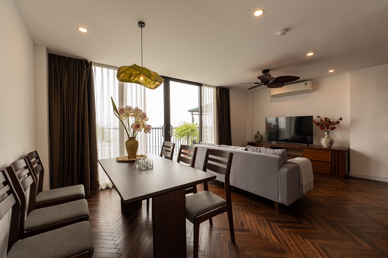 Cho thuê Căn hộ chung cư đường Yên Phụ, Phường Yên Phụ, Diện tích 100m², Giá 44.2 Triệu/tháng 2