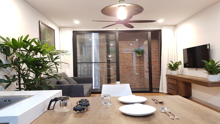 Cho thuê Căn hộ chung cư đường Tô Ngọc Vân, Phường Quảng An, Diện tích 50m², Giá 11 Triệu/tháng 2