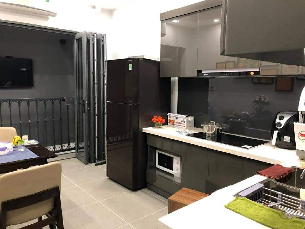 bán nhà Hồng Tiến, 54m x 5 tầng, ngõ thông, full nội thất, ôtô vào nhà 3