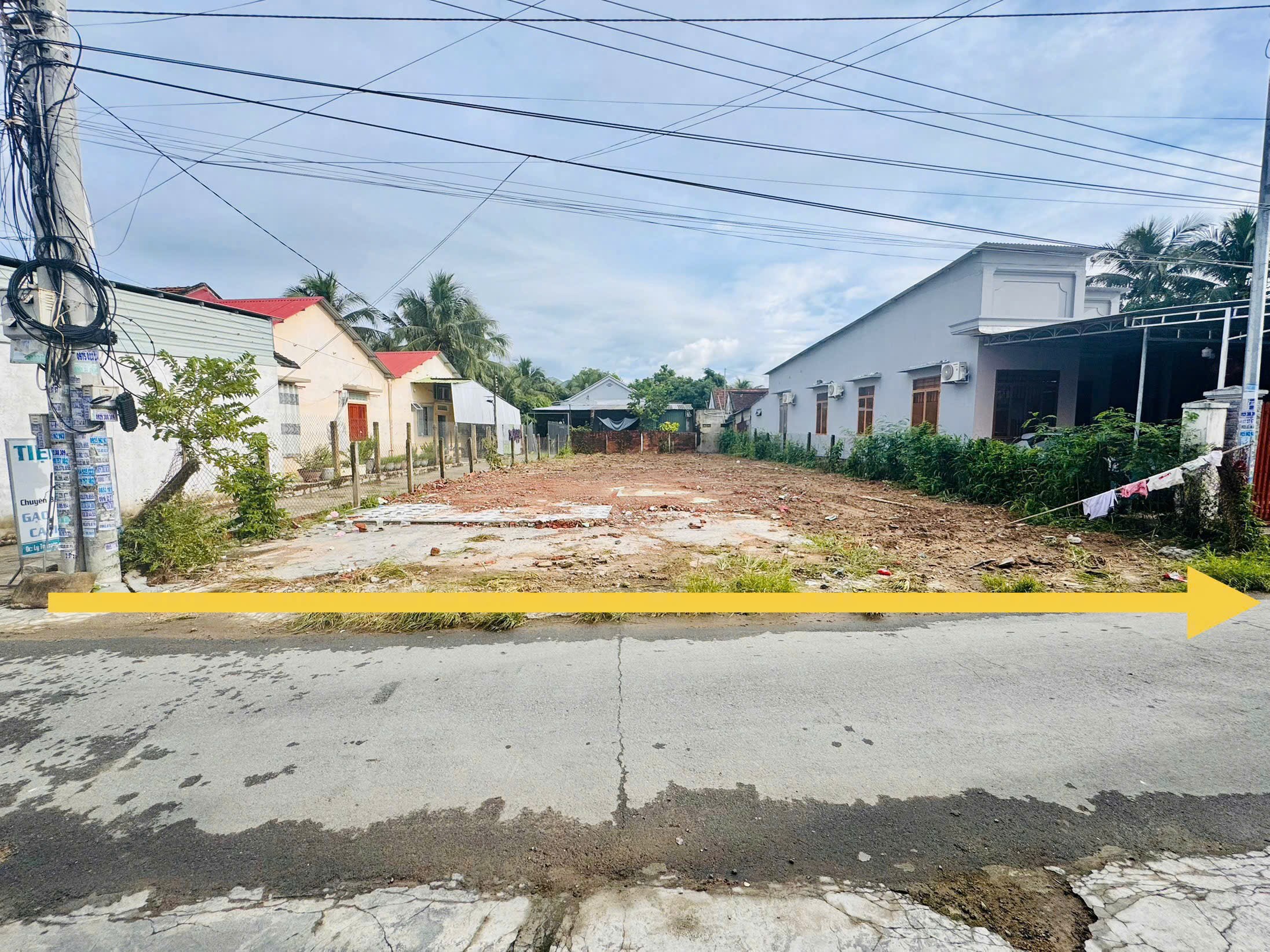 Bán đất Diên Thạnh mặt đường nhựa sau lưng nhà thờ Hà Dừa cách Tỉnh Lộ 2 đúng 100m