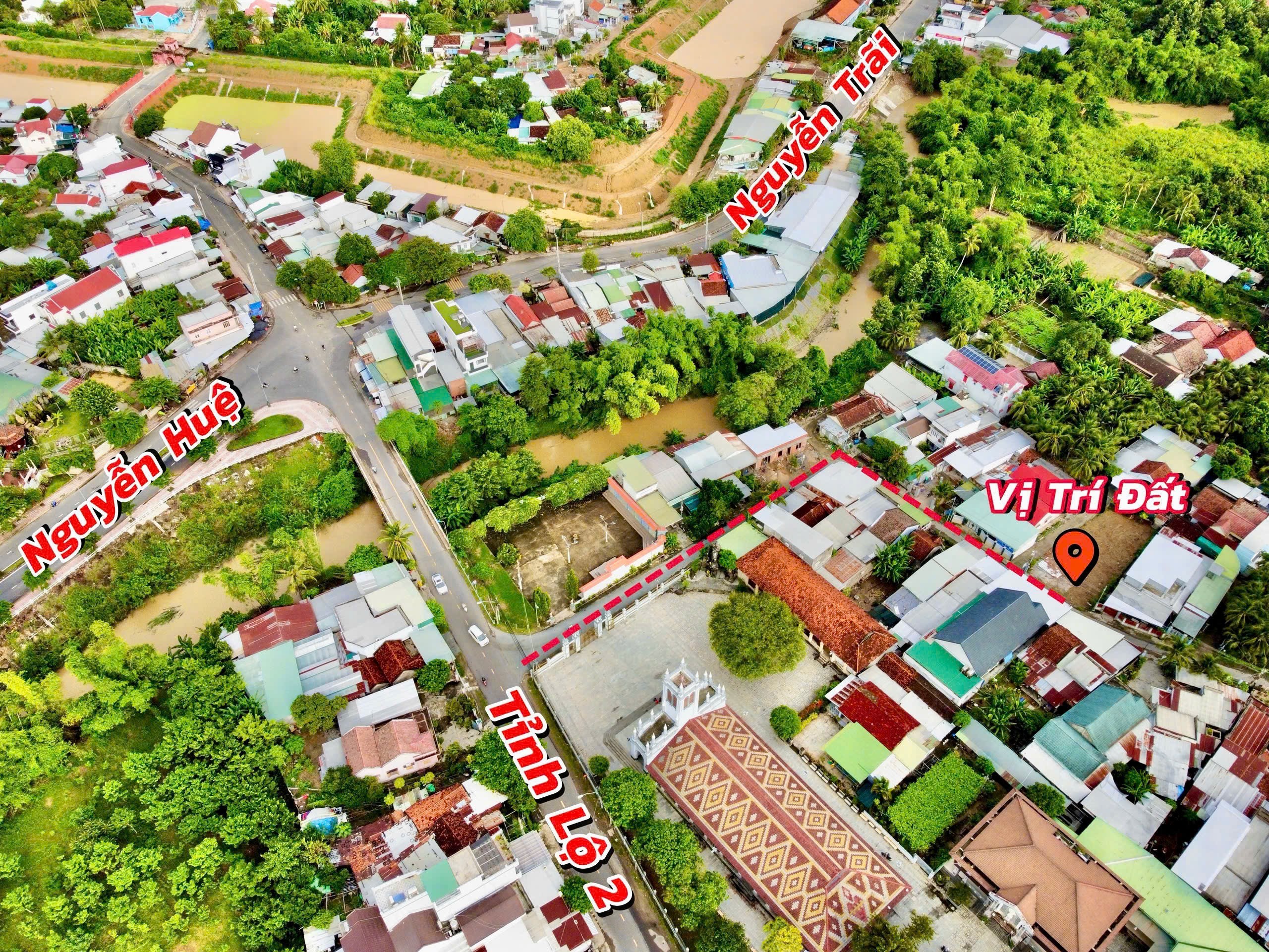 Bán đất Diên Thạnh mặt đường nhựa sau lưng nhà thờ Hà Dừa cách Tỉnh Lộ 2 đúng 100m 9