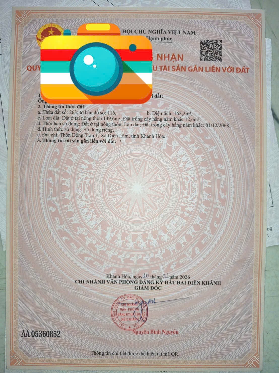 Bán đất Diên Đồng thôn Đồng Trăn 1 giá rẻ ngay trung tâm hành chính xã 10