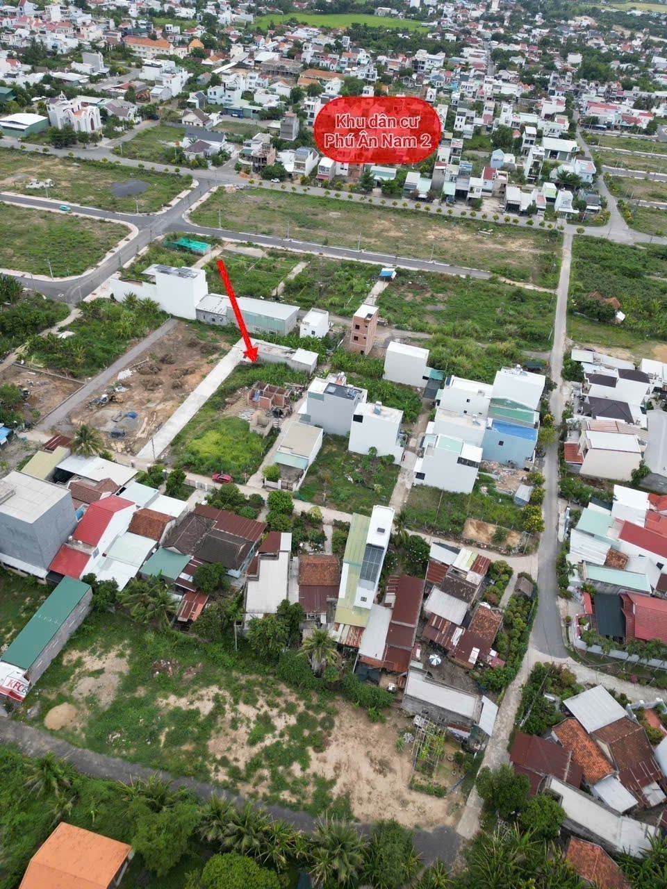 Bán đất Diên An giá rẻ giáp ranh khu dân cư Phú Ân Nam 2 - đường bê tông oto tận nơi