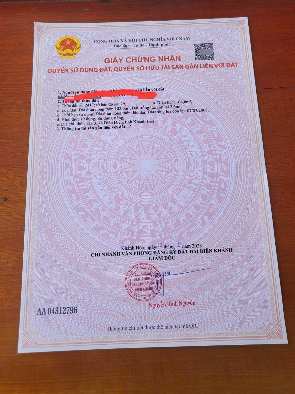 Cần bán Đất đường 2, Xã Diên Sơn, Diện tích 104m², Giá 1.49 Tỷ 13