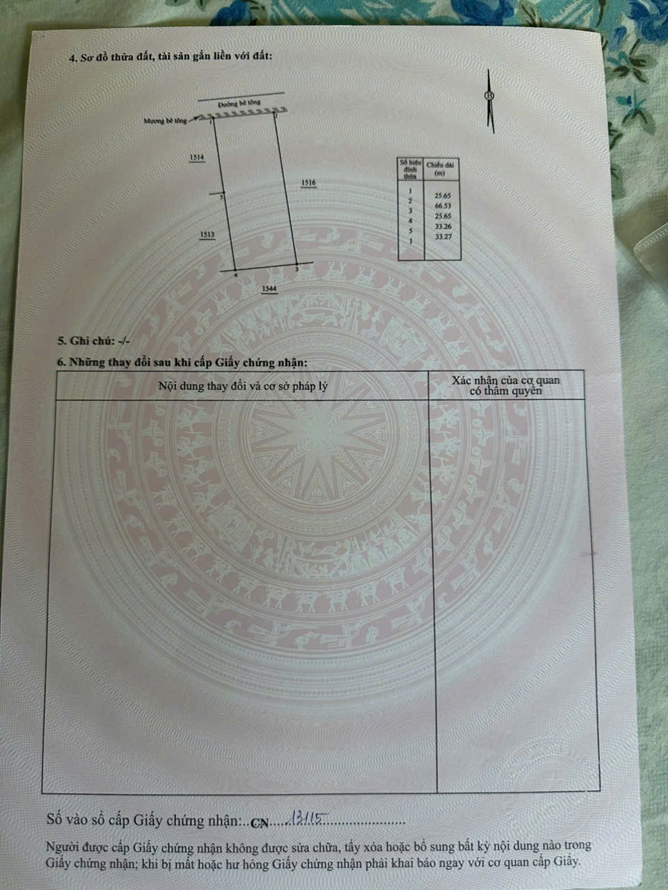 Bán ruộng Diên Điền thôn Trung 2 sát bên Hương Lộ 5 và Am Chúa chỉ 95 triệu 1 Sào 7