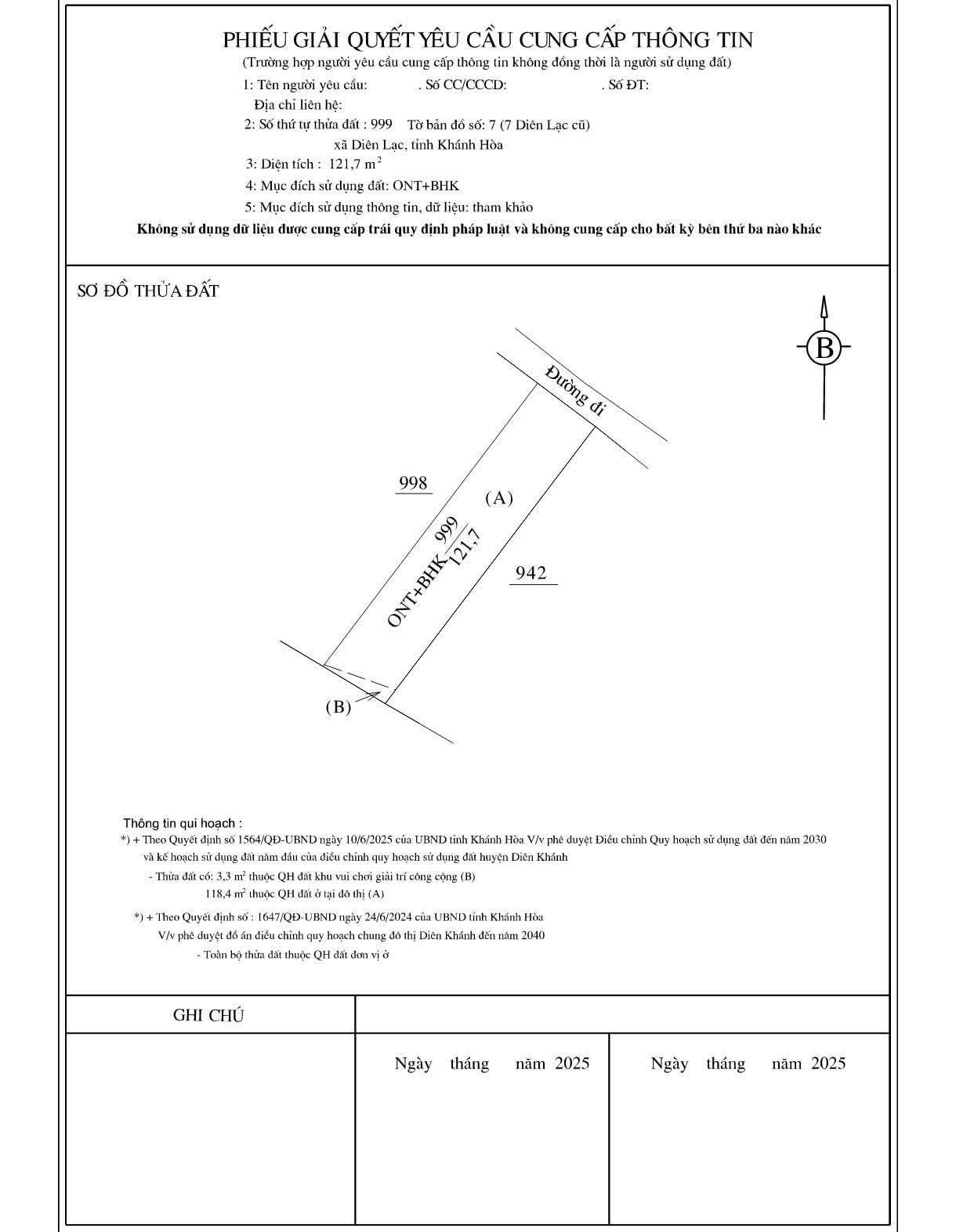 Bán đất Diên Lạc giá rẻ thôn Thanh Minh 2 - khu dân cư an ninh 3