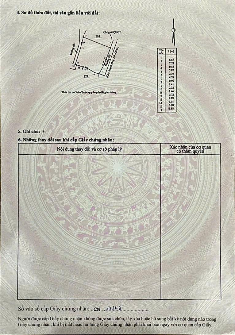 Bán đất Diên Lạc giá rẻ sát bên Tỉnh Lộ 2 - đường bê tông oto vào tới nơi 6