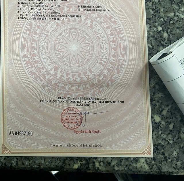 Bán đất Diên Điền giá rẻ full thổ thôn Đông 3 cách chợ 500m - dân cư đông 6