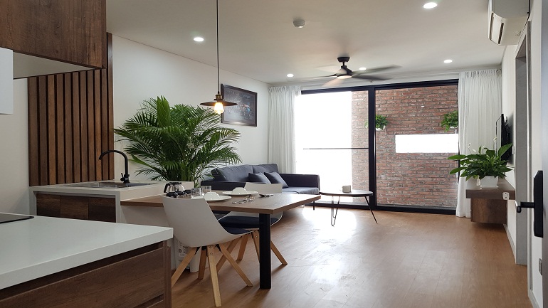 Cho thuê Căn hộ chung cư đường Tô Ngọc Vân, Phường Quảng An, Diện tích 50m², Giá 12.5 Triệu/tháng