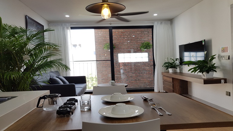 Cho thuê Căn hộ chung cư đường Tô Ngọc Vân, Phường Quảng An, Diện tích 50m², Giá 12.5 Triệu/tháng 2