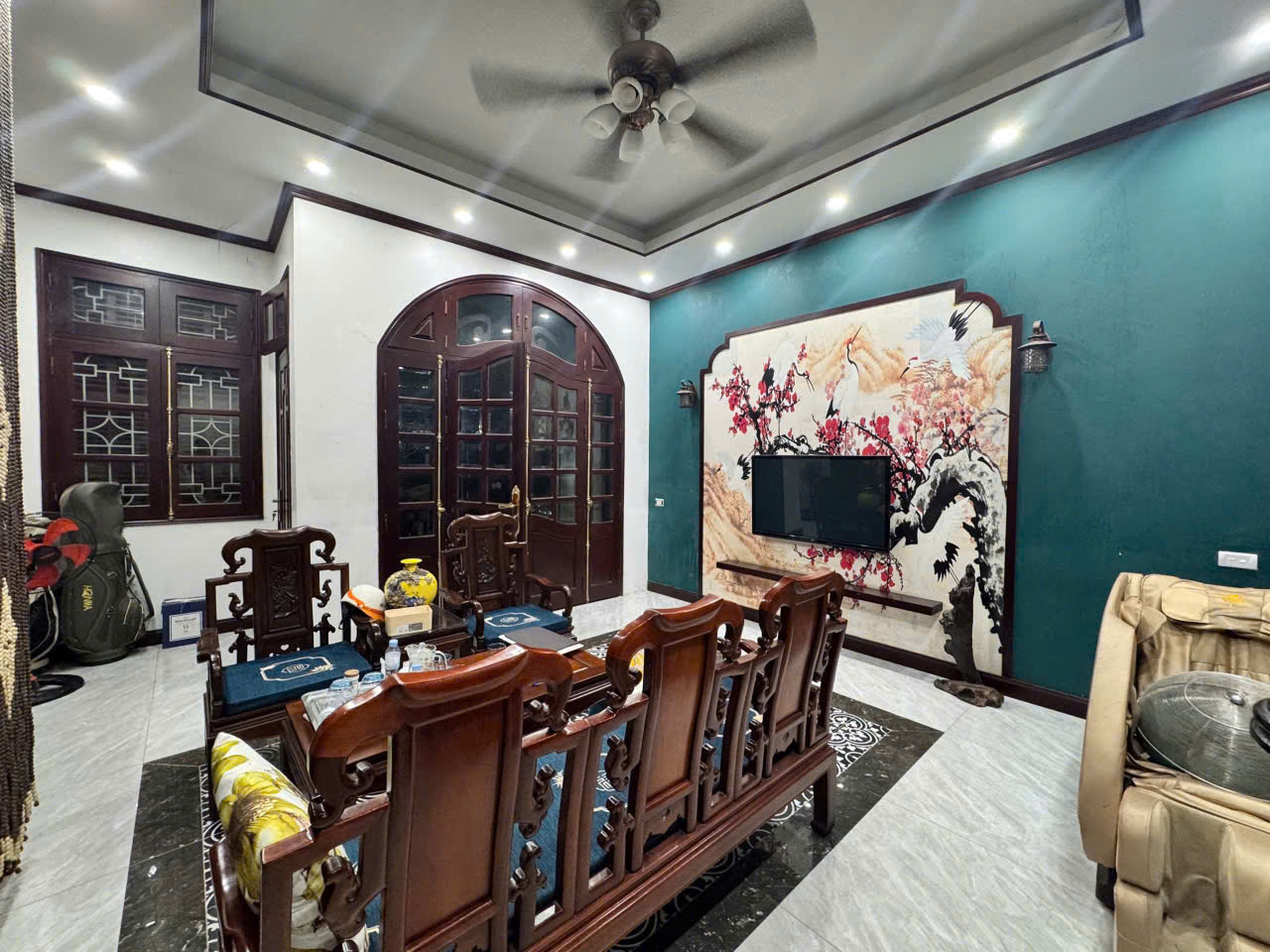 Cho thuê nhà Ngõ 156 phố Lạc Trung, Hai Bà Trưng 60m x 4T giá 15tr Ô TÔ TẬN NHÀ 2