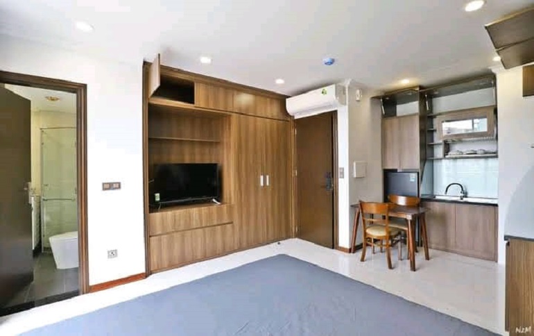 Cho thuê Căn hộ chung cư đường Nam Tràng, Phường Trúc Bạch, Diện tích 40m², Giá 9 Triệu/tháng 8