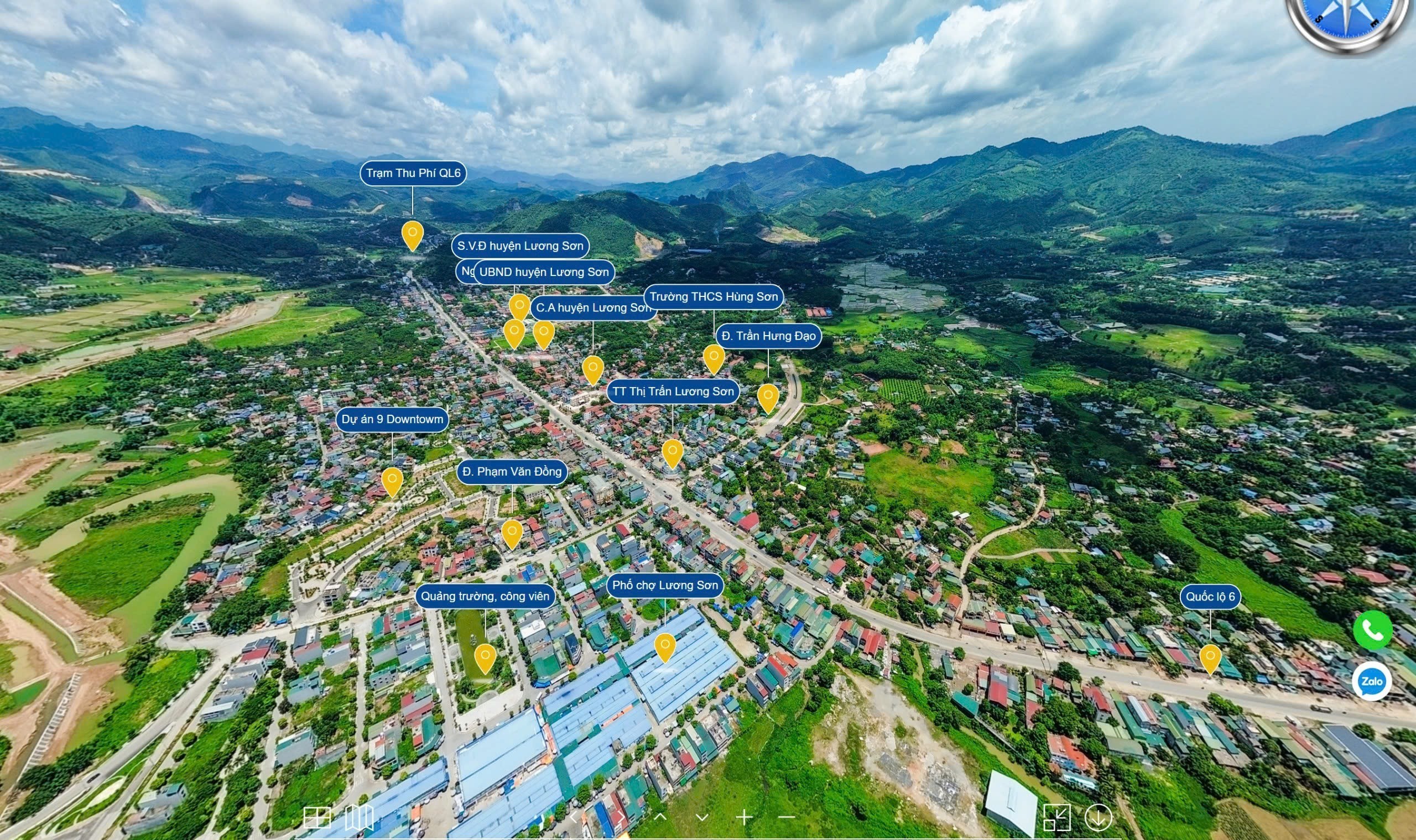 Sở hữu lô góc 2 mặt tiền trung tâm xã Lương Sơn giá chỉ 31tr/m2, tiềm năng tăng giá tốt. 2