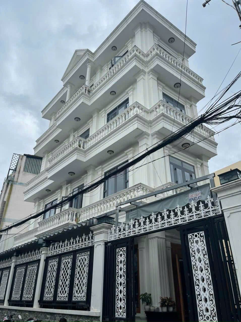 NHÀ PHỐ 5 TẦNG (5.5x14) – LÔ GÓC 2 MẶT TIỀN NHỰA NHÁNH 8M LÂM THỊ HỐ – Q12 2