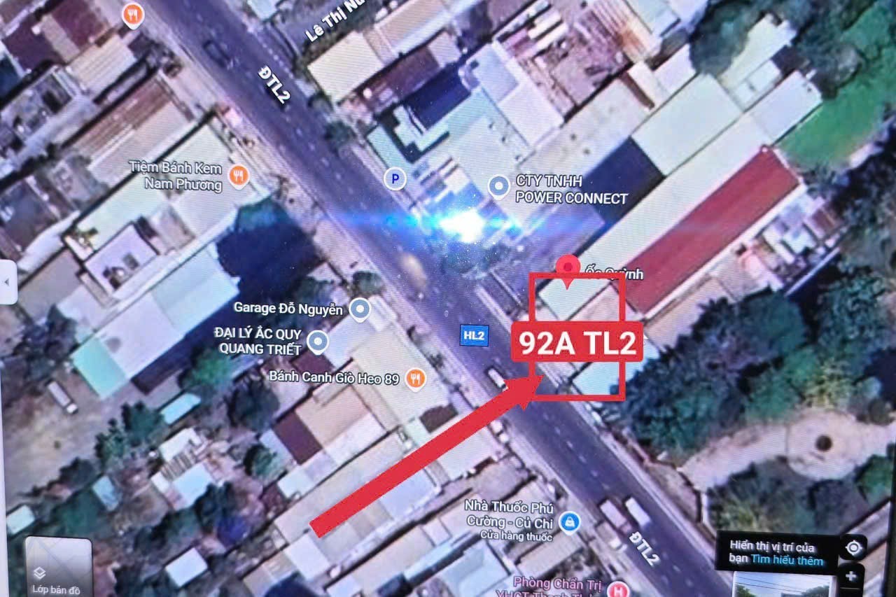 CHỦ GỞI MẶT TIỀN TỈNH LỘ 2, CỦ CHI - GẦN NGÃ BA LÊ THỊ NỬA – VỊ TRÍ ĐẸP