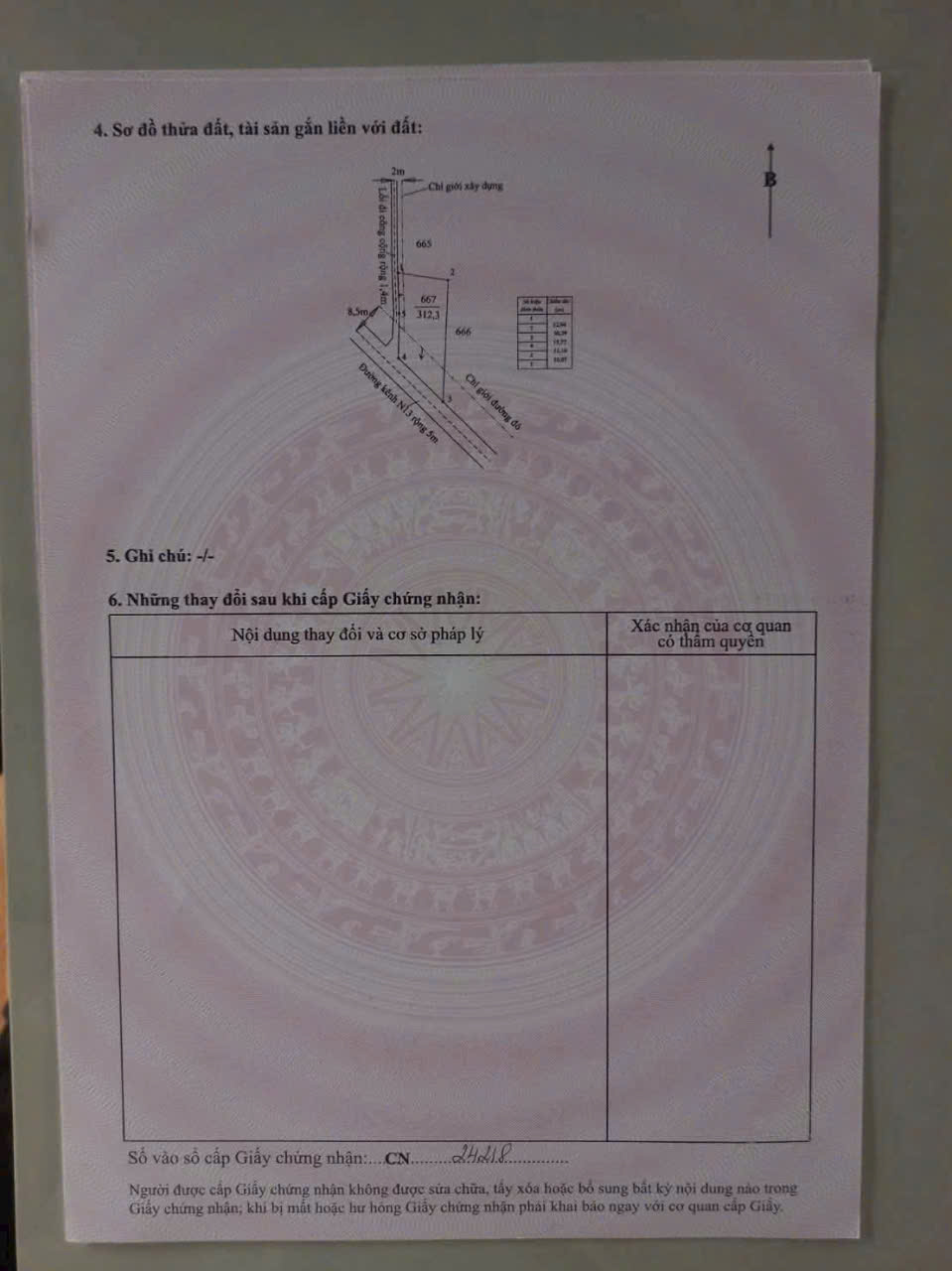 Bán đất thổ cư đường beton xã Tân Lân , Cần Đước dt 1000m2 3,699 tỷ 3