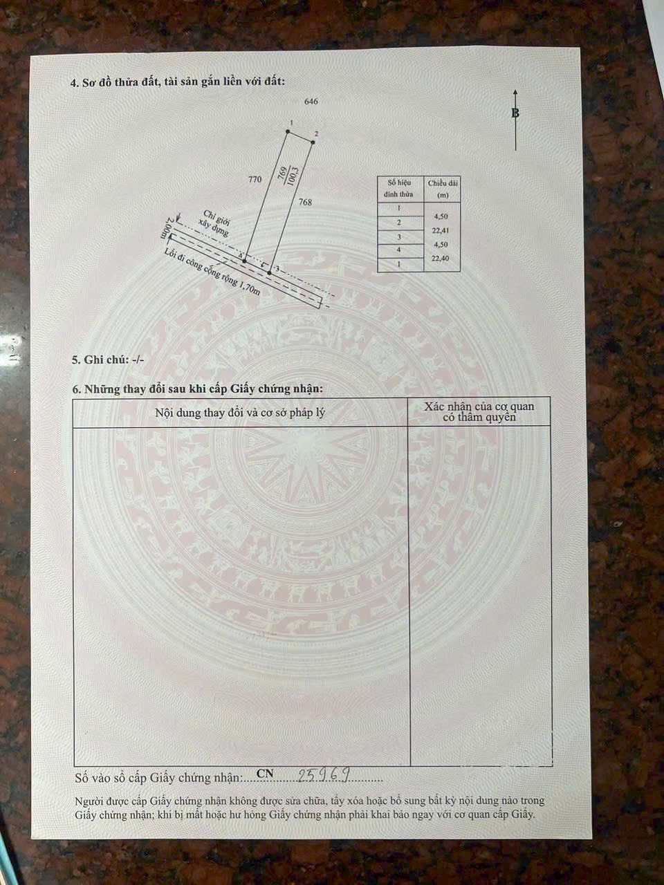 Đất thổ cư 100m2 mt xe máy xã Phước Tuy giá rẻ 300tr/nền 3