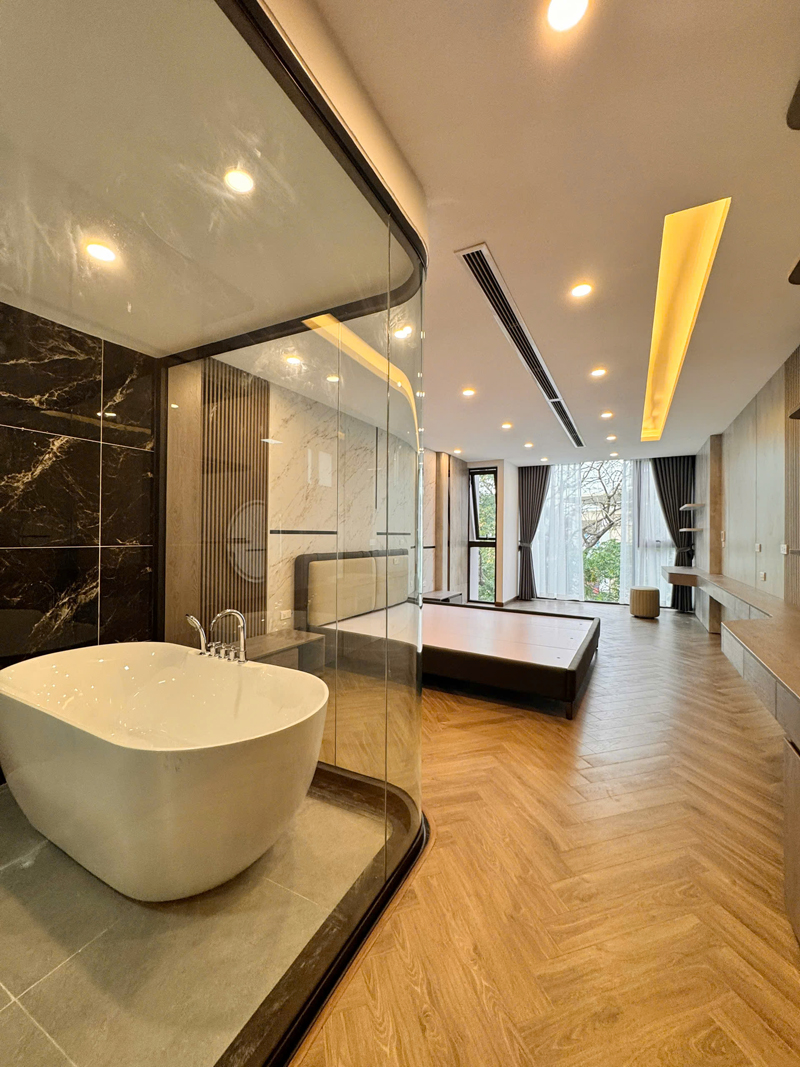 Bán Nhà Phố Hoa Lâm, Việt Hưng – 55,5m2 Nở Hậu – 7 Tầng Kinh Doanh Văn Phòng – Thang Máy 630kg – Sổ