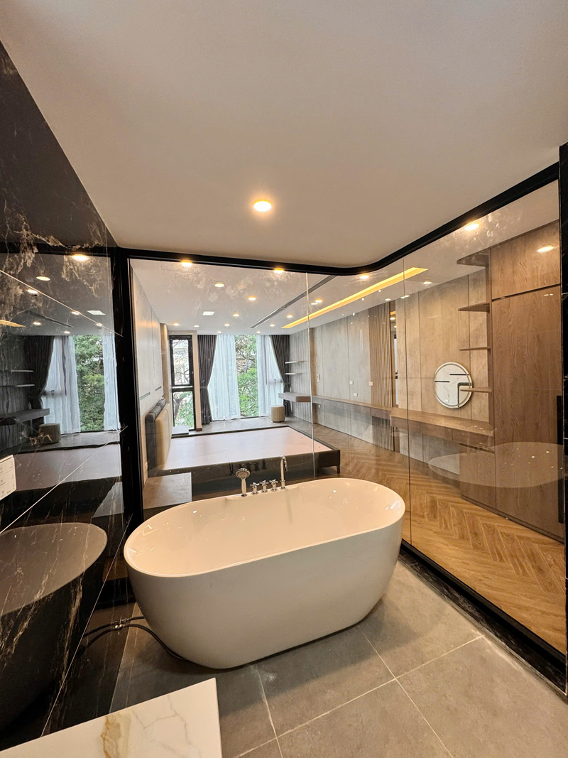 Bán Nhà Phố Hoa Lâm, Việt Hưng – 55,5m2 Nở Hậu – 7 Tầng Kinh Doanh Văn Phòng – Thang Máy 630kg – Sổ 4