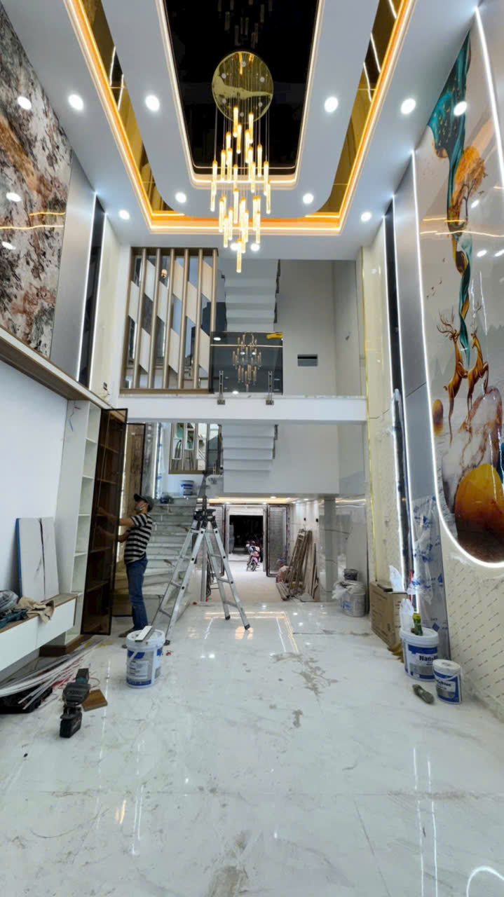 Bán 2 nhà 3 lầu mới xây full nội thất gần bàn giao Bình Hưng Hòa , Bình Tân giá 7,9 tỷ 1/ căn 4