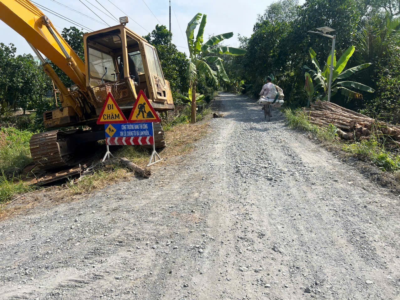 Bán đất vườn có tường rào bao quanh view kênh ở xã Bình Đức , Bến Lức dt 500m2 giá 950 triệu 6