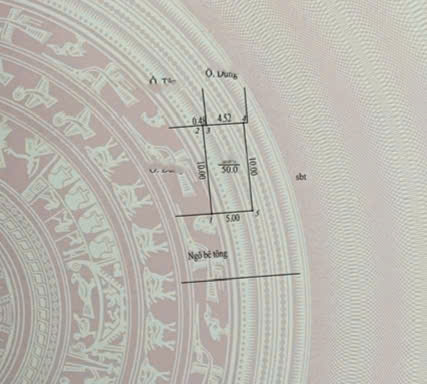 Bán đất An Khánh, Hà Nội 50M2, có 2 mặt tiền thoáng, đường 8m ô tô đỗ trước đất