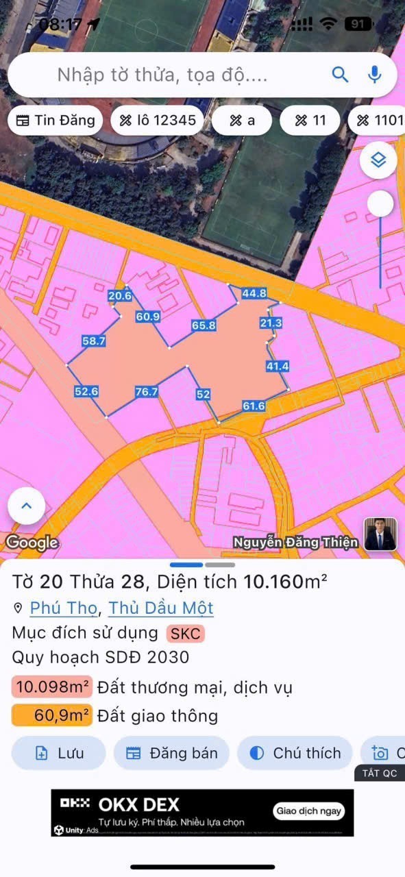 Cần bán Đất Thủ Dầu Một, Bình Dương, Diện tích 10000m², Giá 250 Tỷ 2