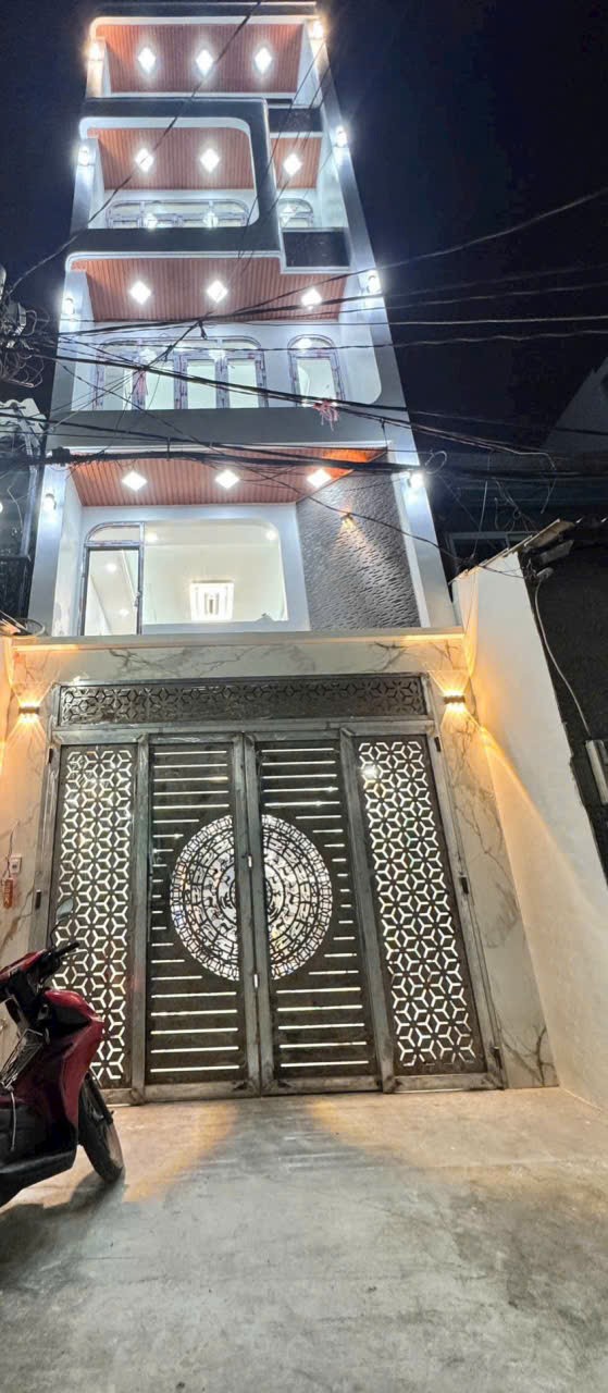 Bán nhà 3 lầu hẻm đường số 19 , Bình Hưng Hòa , Bình tân dt 56m2 3 lầu 5pn , 6wc giá 7,8 tỷ 2